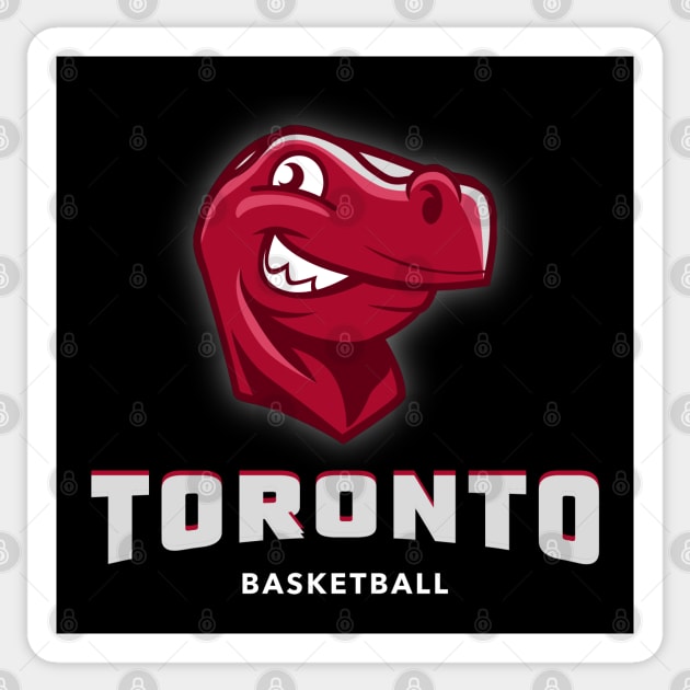 Toronto raptors basketball Sticker by BVHstudio